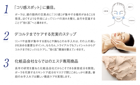 POLA新エステが¥3,780〜キャンペーン！肌悩みに合わせて3種の中からコースをチョイス | Natural Beauty MAX